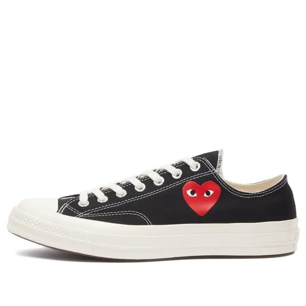 Кроссовки Comme Des Garçons Play X Converse Chuck Taylor Red Heart 197, черный