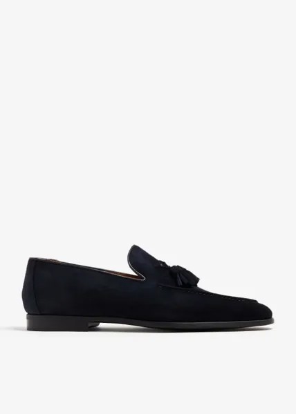 Лоферы Magnanni Suede Tassel, синий