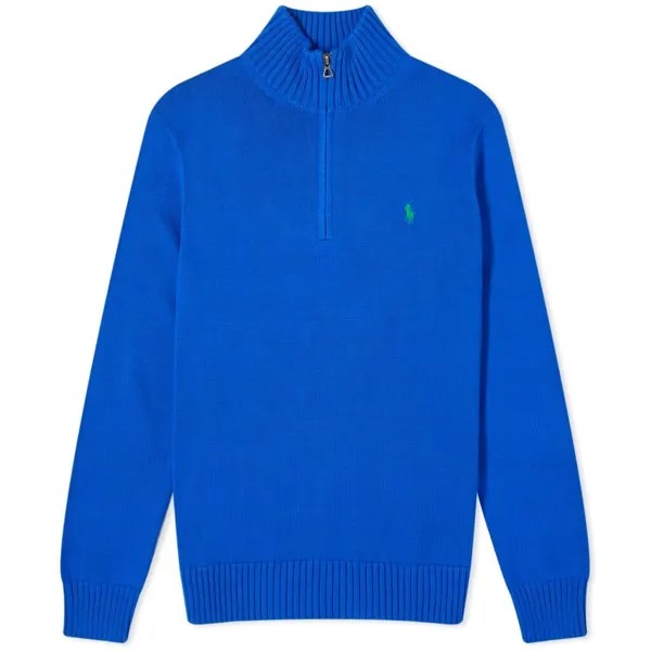 Джемпер Polo Ralph Lauren Half Zip Knit, синий