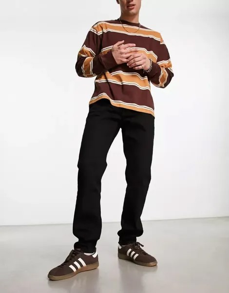 Черные джинсы узкого кроя Abercrombie & Fitch 90s