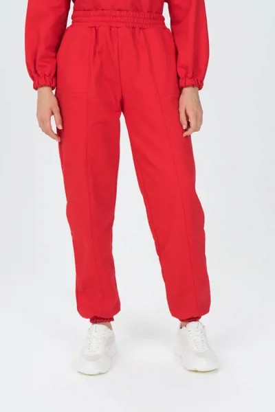 Спортивные брюки женские Ennergiia AW21-W04 красные 44