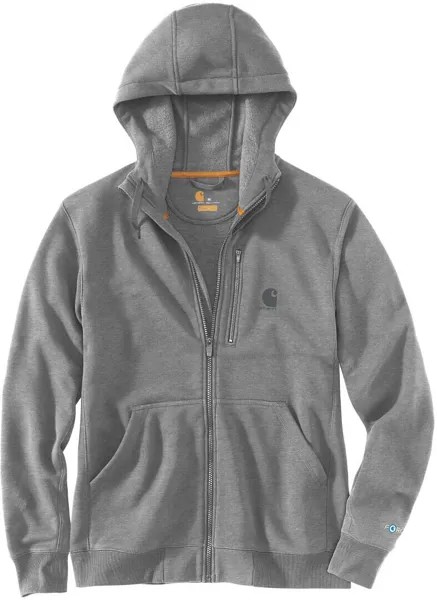 Толстовка Carhartt Delmont Zip, серый