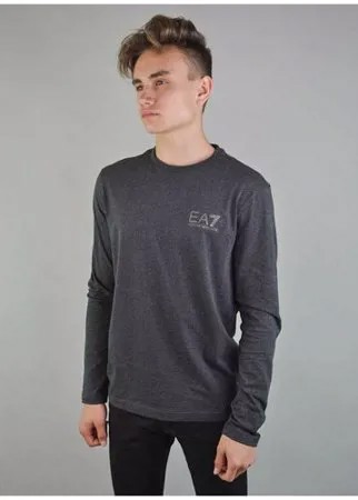EA7 Лонгслив серый (XL)