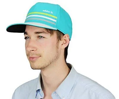 Мужская кепка Adidas с нашивкой цвета морской волны