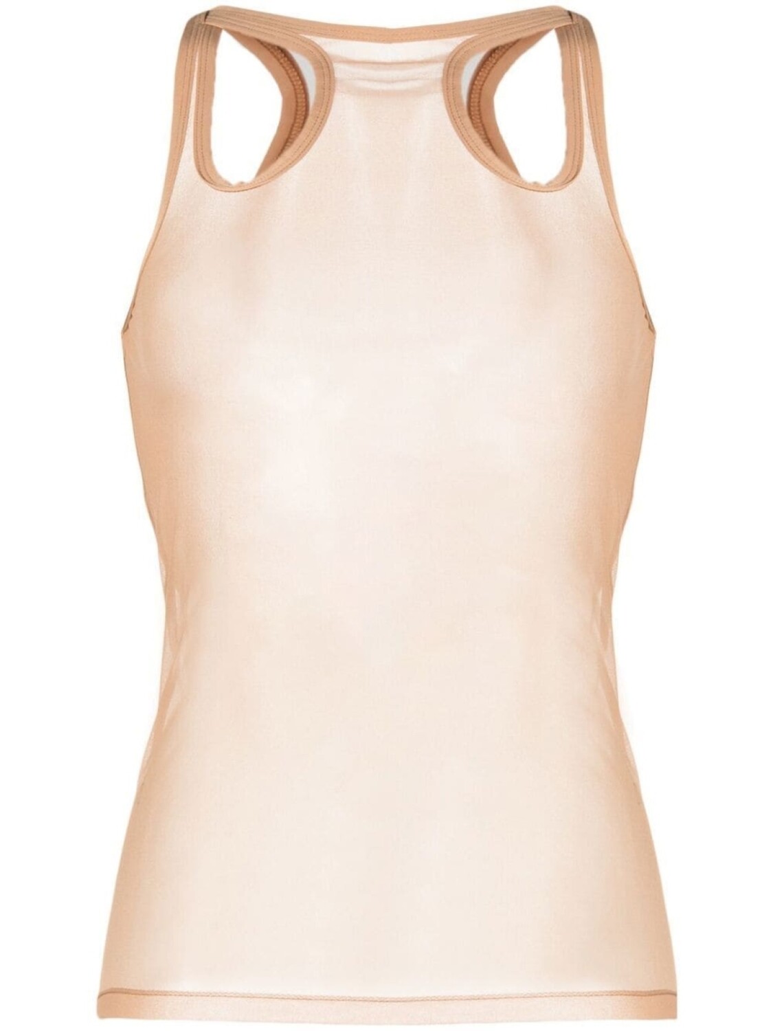 Топ без рукавов Shift Loop Dion Lee, коричневый