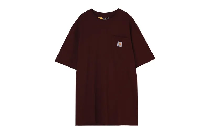 Футболка унисекс Carhartt, Бургундия
