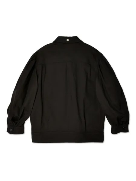 Куртка-рубашка Simone Rocha, черный
