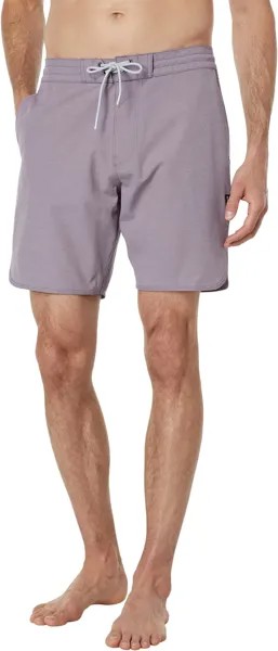 Шорты для плавания Stoke'm 17,5 дюймов VISSLA, цвет Dusty Lilac