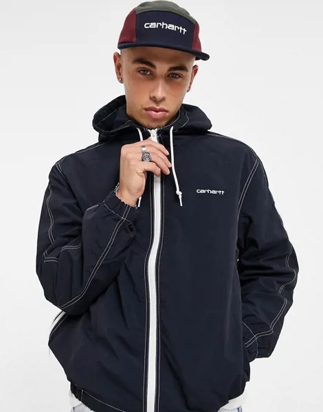 Куртка-пуловер Carhartt WIP Kastor-Темно-синий
