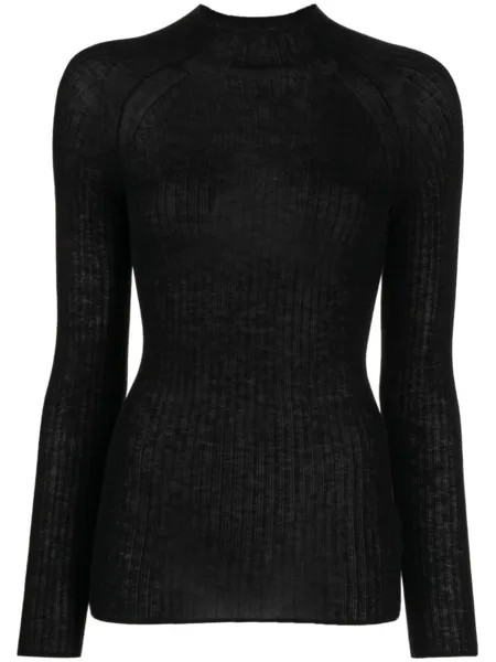 Wolford джемпер тонкой вязки, черный
