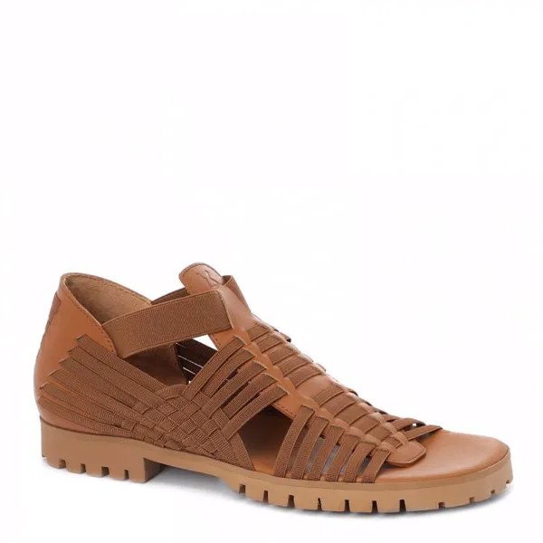 Женские сандалии KENZO GREEK FLAT SANDALS SD190 цв. коричневый 39 EU