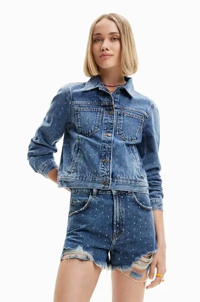 Джинсовая куртка Desigual, синий