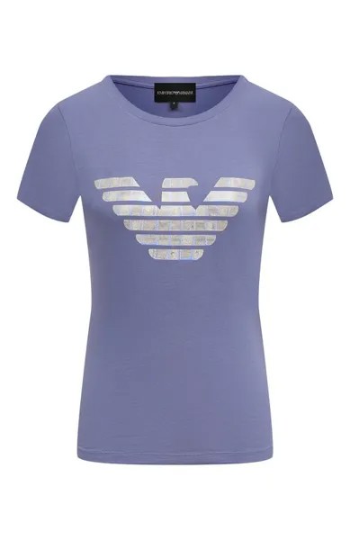 Хлопковая футболка Emporio Armani