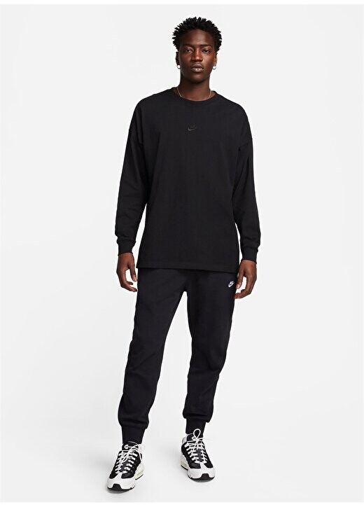 Черные спортивные штаны FQ4330-010-M NK CLUB ТРИКОТАЖНЫЕ ДЖОГГЕРЫ Nike, черный
