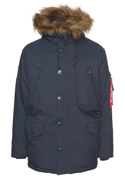 Зимняя парка Alpha Industries Polar, ночной синий