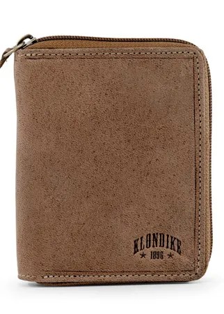 Бумажник Klondike Dylan, коричневый, 10,5x13,5 см