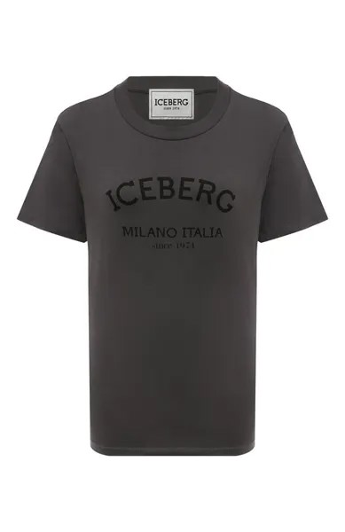 Хлопковая футболка Iceberg