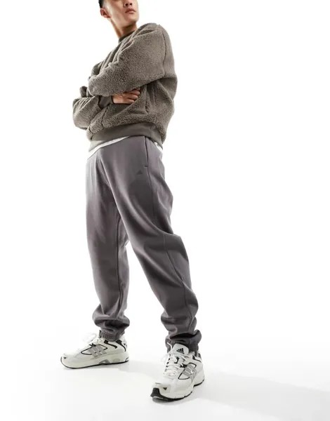 Темно-коричневые джоггеры adidas Basketball One adidas Originals