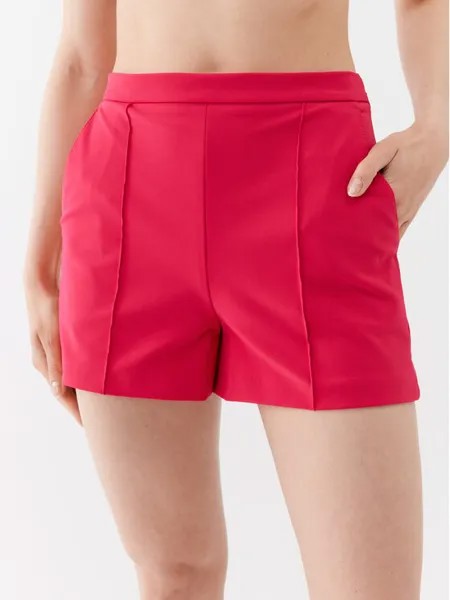 Тканевые шорты стандартного кроя Elisabetta Franchi, розовый