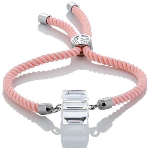 Браслет L'attrice, кристаллы Swarovski, розовый