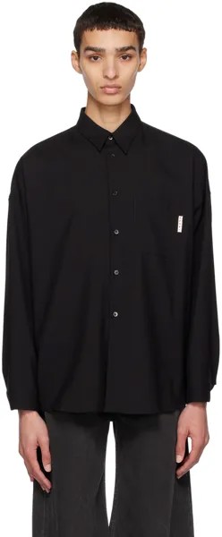 Черная рубашка на пуговицах Marni