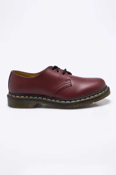 Доктор Dr.Martens - Полуботинки 1461 Гладкие Dr. Martens, бордовый