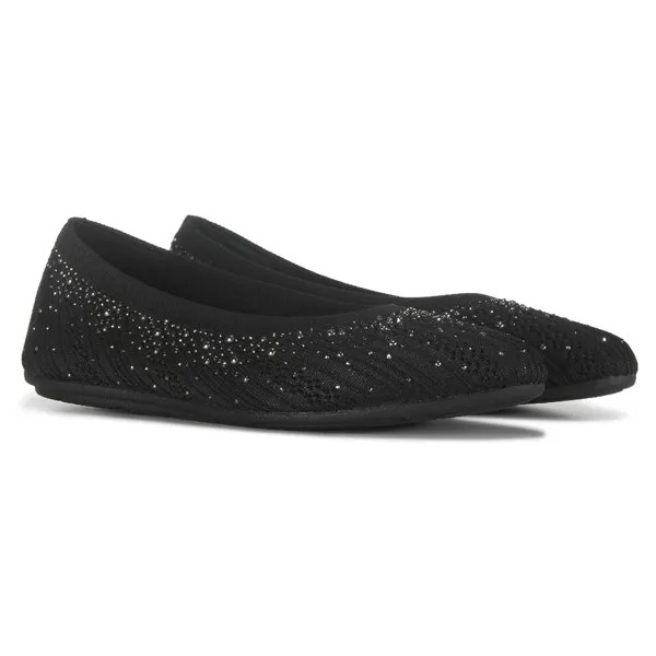 Женские туфли на плоской подошве Cleo 2.0 Glitzy Daze Skechers, черный
