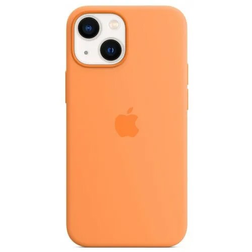 Чехол-накладка Apple Silicone Case with MagSafe Marigold для iPhone 13, spring mimosa