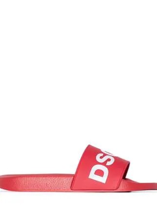 Dsquared2 шлепанцы с логотипом