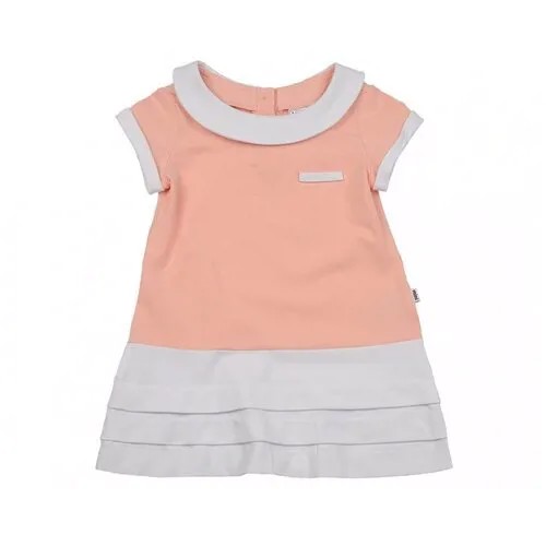 Платье Mini Maxi, размер 98, белый, розовый
