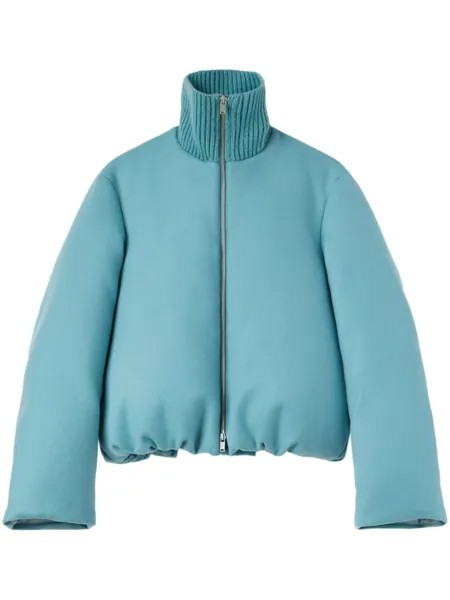 Jil Sander кашемировый пуховик, синий
