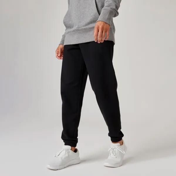 Спортивные брюки Decathlon Fitness 500 Essentials Domyos, черный