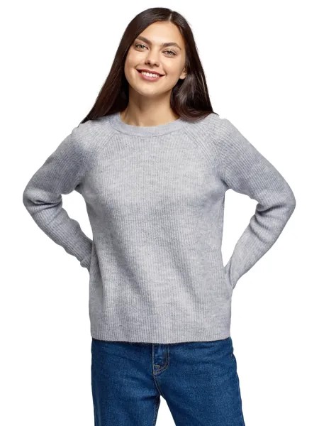 Джемпер женский oodji 63807335-2 серый XS