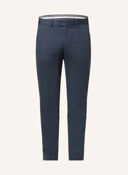 Брюки чино HILTL Extra Slim Fit, темно-синий