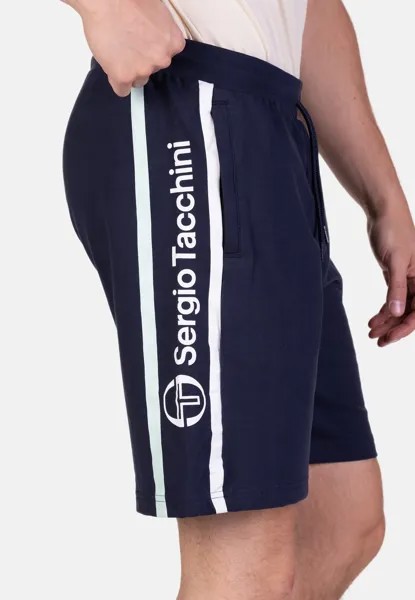 Спортивные шорты темно-синего цвета для серфинга Abbey Sergio Tacchini, темно-синий