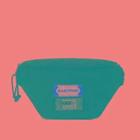 Сумка на пояс Eastpak x Maison Margiela MM6 Springer Reversible, цвет чёрный