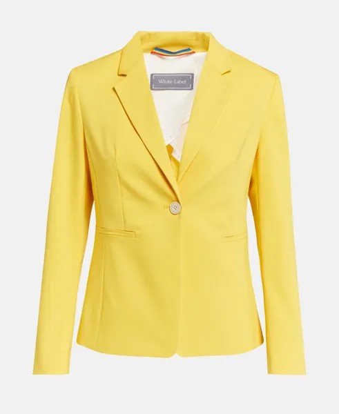 Деловой пиджак White Label, желтый