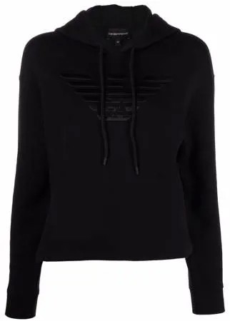 Emporio Armani худи с вышитым логотипом