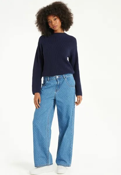 Джинсы свободного кроя Tezenis, цвет Jeans Stampa Pois