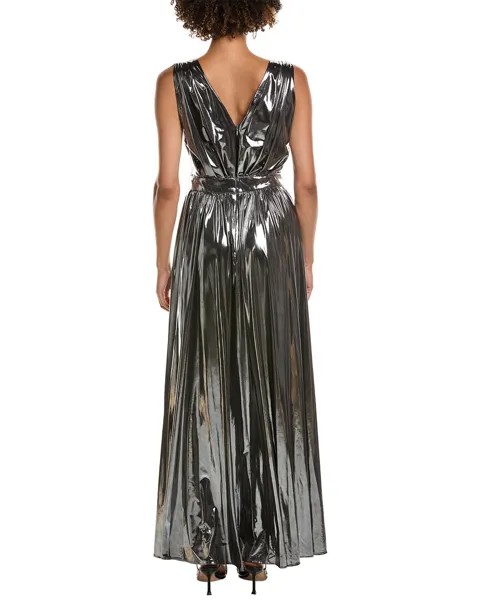 Платье Halston из Титании, серебро