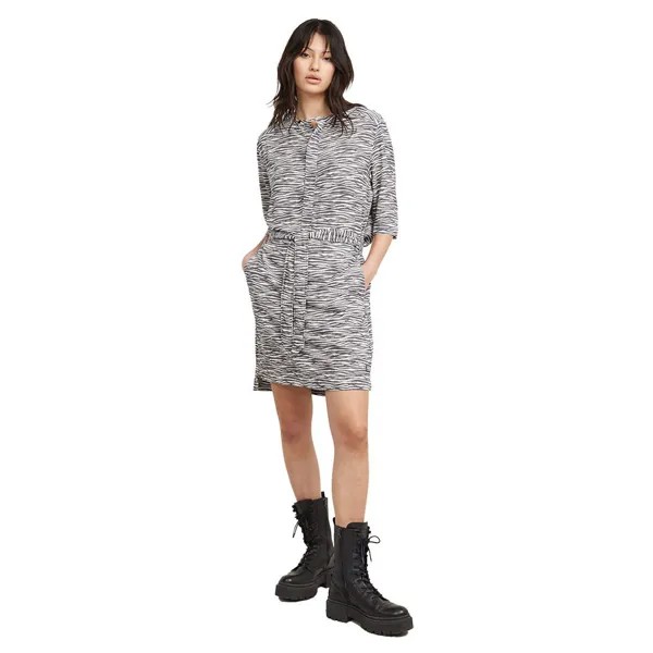 Платье G-Star Half Placket midi, серый