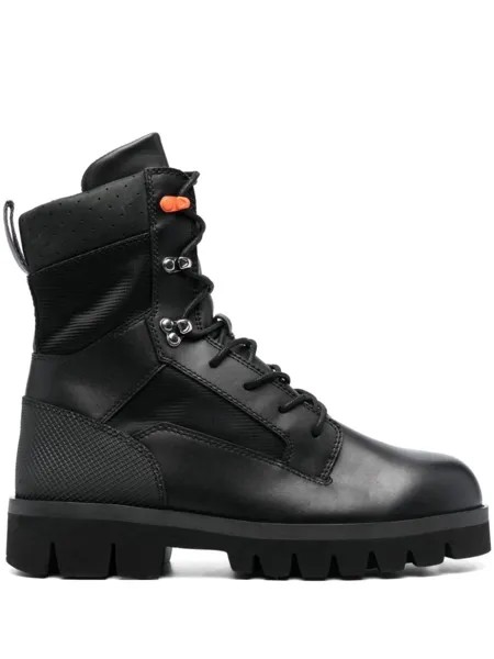 Heron Preston ботинки в стиле милитари, черный