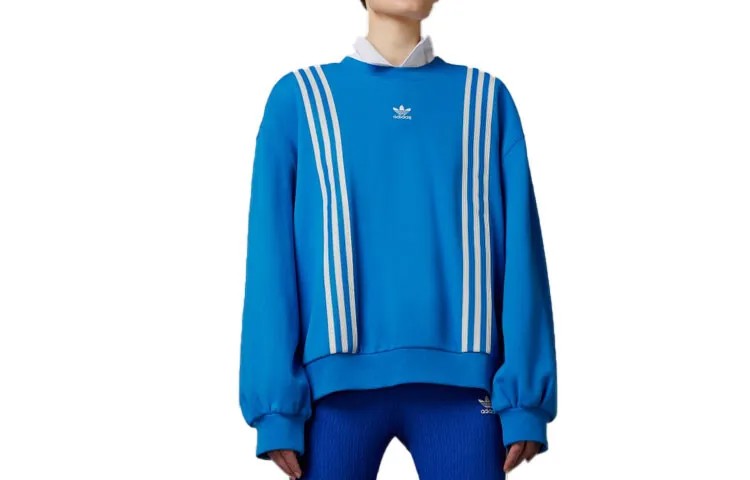 Свитшот женский синий Adidas Originals