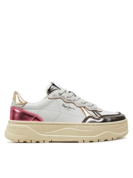 Кроссовки Pepe Jeans Kore Moon W PLS00022 Blanco, цветной/белый