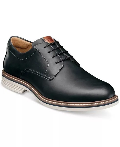 Мужские оксфорды из норфолкской кожи с простым носком Florsheim, черный