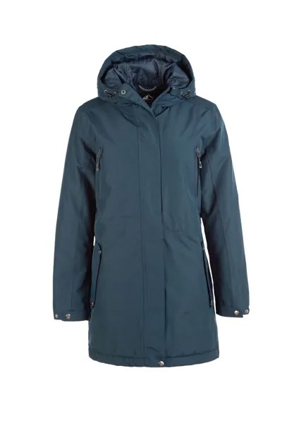 Парка Basta W Long W-PRO 10000 с водонепроницаемой и ветрозащитной мембраной WHISTLER, цвет Navy Blazer