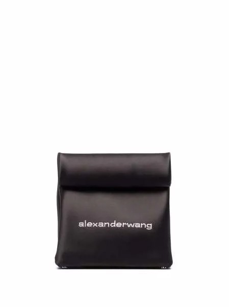 Alexander Wang клатч с логотипом