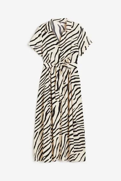 Платье женское H&M 942075021 бежевое 3XL (доставка из-за рубежа)