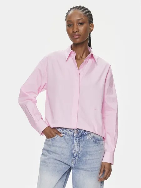 Рубашка стандартного кроя Pinko, розовый