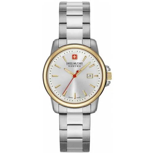 Наручные часы Swiss Military Hanowa Swiss Military Hanowa 06-7230.7.55.001, серебряный